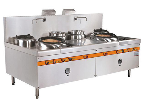 了解一下使用煤气大炒炉的结构是什么？